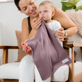 Load image into Gallery viewer, Cotton Burp Cloths in Mulberry
