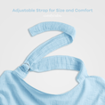 Load image into Gallery viewer, Muslin Nursing Cover, Pack of 1 in Sky Blue