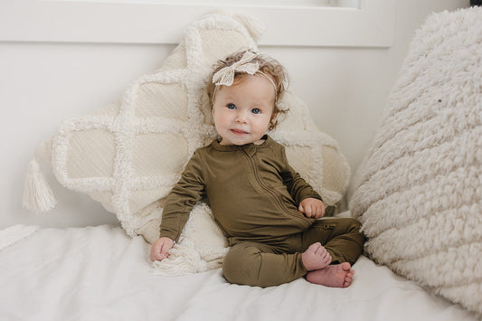Solid Bamboo Zippy Pajamas - more colors