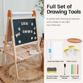 Load image into Gallery viewer, Tiny Land® Caramel Magnitales Easel & Paper Roll Set