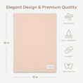 Load image into Gallery viewer, Cotton Burp Cloths  in Blush