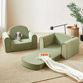 Load image into Gallery viewer, Tiny Land® GentleSnug Kid Chair - Sage