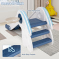Load image into Gallery viewer, 3 in 1 Toddler Slide Baby Slide Climber Playset with Basketball Hoop and Basketball