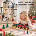 Load image into Gallery viewer, Tiny Land® Christmas Express Wooden Train Accessory Set