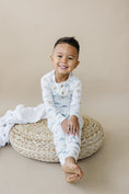 Load image into Gallery viewer, Snugglesaurus 2pc Henley Bamboo Pajamas - Sizes Newborn & Up!