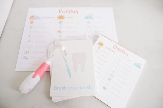 Morning Routine Flashcards