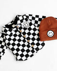 Load image into Gallery viewer, Cotton Shacket | Smiley Checkered Black