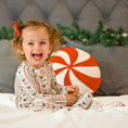 Load image into Gallery viewer, Candy Cane Lane Bamboo Zippy Pajamas