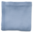 Load image into Gallery viewer, French Blue Knit Blanket