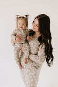 Load image into Gallery viewer, Bamboo Zip Pajamas | French Gray Floral