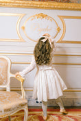 Load image into Gallery viewer, MARIE ANTOINETTE WHITE SMOCKED DRESS