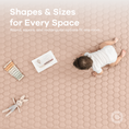 Load image into Gallery viewer, Play Mat with Non-Slip Bottom in Blush