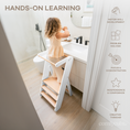 Load image into Gallery viewer, Kids Step Stool for Ages 3+ in White