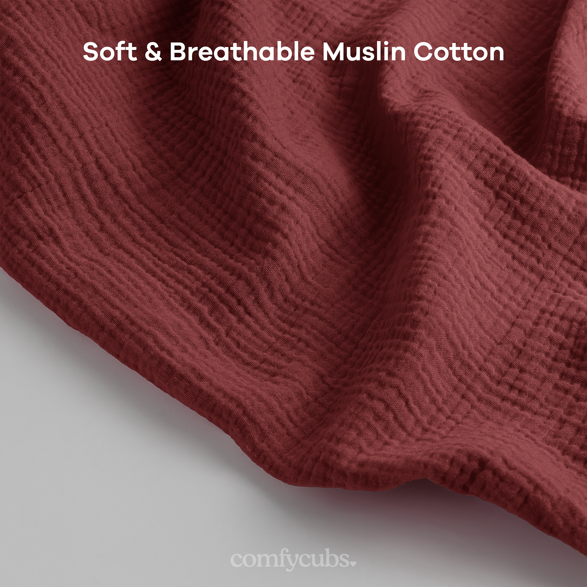 Muslin Nursing Cover, Pack of 1 in Wine