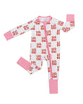 Load image into Gallery viewer, Bamboo Zip Romper | Lil Sis