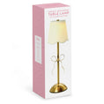 Load image into Gallery viewer, LED Portable Cordless Gold Bow Table Lamp