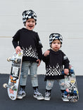 Load image into Gallery viewer, Checker Flame Beanie