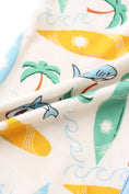 Load image into Gallery viewer, Posh TOT Surf's Up Bamboo Baby Convertible Zippy Romper