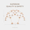 Load image into Gallery viewer, Wooden Climber for Kids in Blush