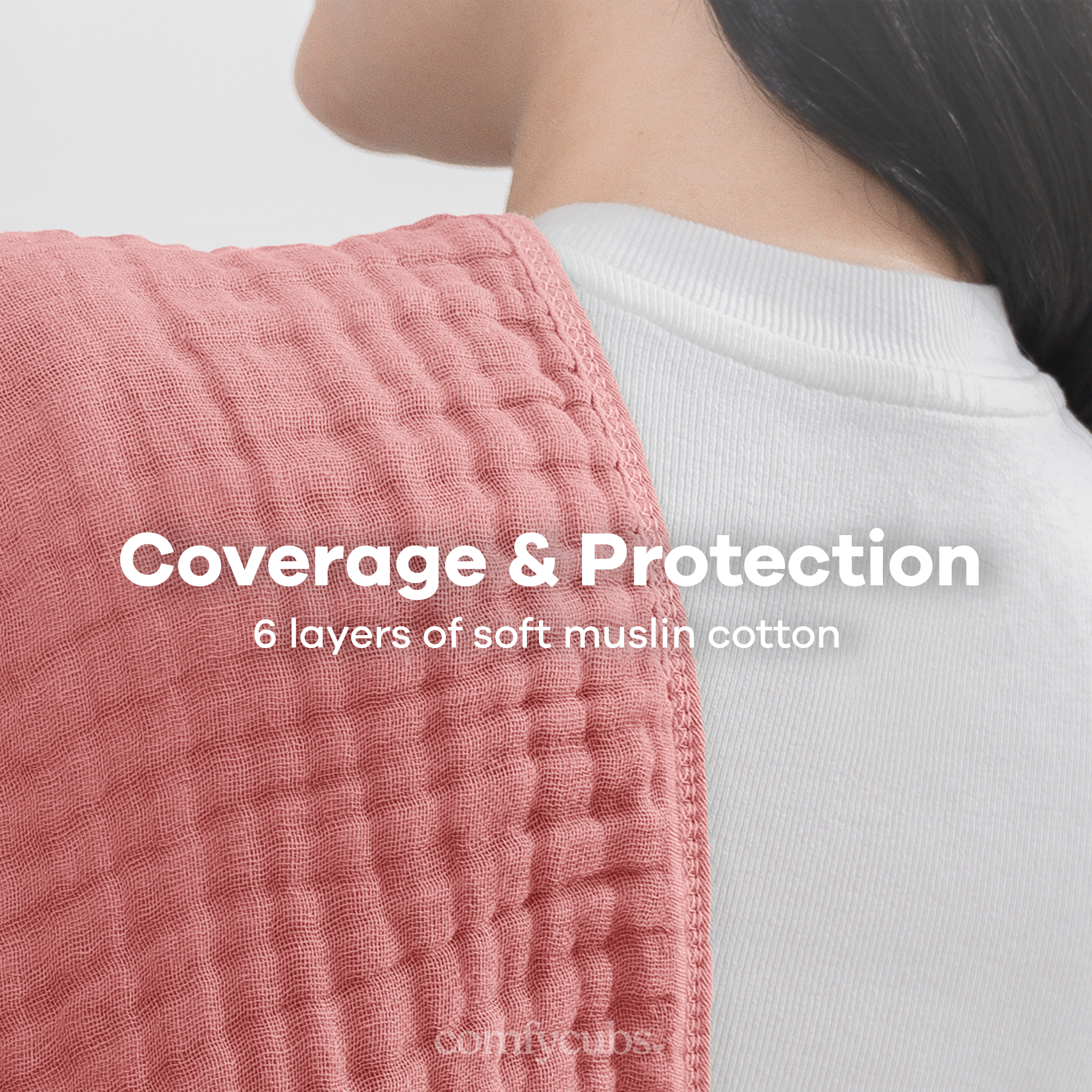 Muslin Burp Cloths in Multi Girl