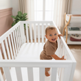 Load image into Gallery viewer, Baby Crib for 0 to 3 Years - All White