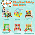 Load image into Gallery viewer, 6-In-1 Developmental Learning Educational Toy with Bead Maze