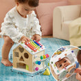 Load image into Gallery viewer, Brain & Hands Playset — Montessori Box (4–6 Months) + Activity Cube