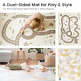 Load image into Gallery viewer, Tiny Land® Double-Sided Baby Playmat Urban Zoo Adventure