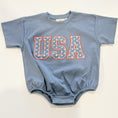 Load image into Gallery viewer, USA Stars T-Shirt Romper