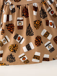Load image into Gallery viewer, Fall Thanksgiving Day Set Of 2 Pcs In One Package Girls Leopard Print Dress