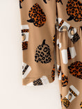 Load image into Gallery viewer, Fall Thanksgiving Day Set Of 2 Pcs In One Package Girls Leopard Print Dress