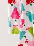 Load image into Gallery viewer, Christmas Tree Print Long Sleeve Dress