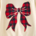 Load image into Gallery viewer, Girls Christmas Bow Applique Outfit Set