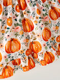 Load image into Gallery viewer, Girls FALL Pumpkin Print Long Sleeve Dress