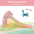 Load image into Gallery viewer, 3-in-1 Kids Slide Baby Play Climber Slide Set with Basketball Hoop