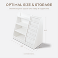 Load image into Gallery viewer, Kids Bookshelf - White