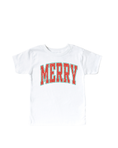 Load image into Gallery viewer, MERRY Varsity Kids Tee