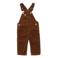 Load image into Gallery viewer, Brown Corduroy Overalls