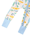 Load image into Gallery viewer, Posh TOT Surf's Up Bamboo Baby Convertible Zippy Romper