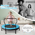 Load image into Gallery viewer, 40 Inch Trampoline for Kids Indoor Outdoor Fitness Trampoline