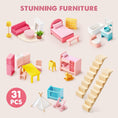 Load image into Gallery viewer, Tiny Land® Sweetwood Love Dollhouse without Dolls