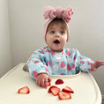 Load image into Gallery viewer, The Grayson Long Sleeve Bib - Strawberry Patch
