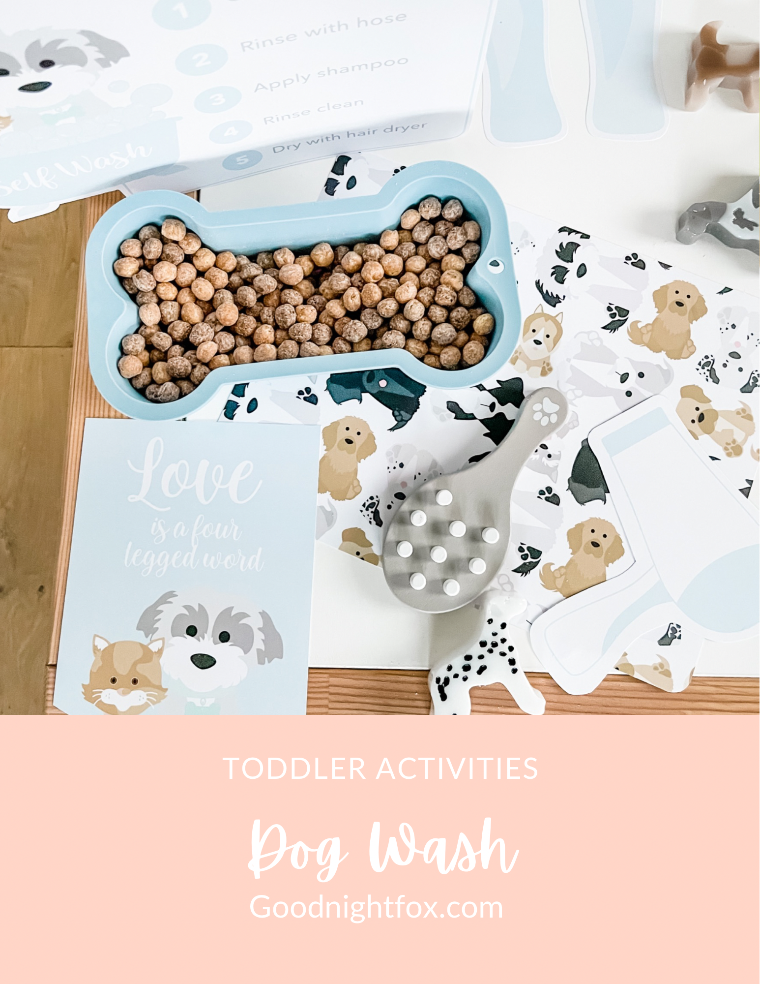 Dog Wash Pet Shampoo Dramatic Play