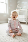 Load image into Gallery viewer, Max and Pippa - Gingham Floral Bow Bamboo Convertible Zippie