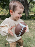 Load image into Gallery viewer, Cream ‘Gameday’ Crewneck Sweatshirt