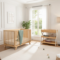 Load image into Gallery viewer, Baby Crib for 0 to 3 Years - Natural Wood