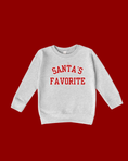 Load image into Gallery viewer, Santa's Favorite Varsity Sweatshirt