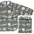 Load image into Gallery viewer, The Grayson Long Sleeve Bib - Affirmation Animals