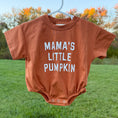 Load image into Gallery viewer, Mama’s Little Pumpkin T-Shirt Bubble Romper