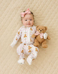 Load image into Gallery viewer, Bamboo Zip Romper | Honey Bear